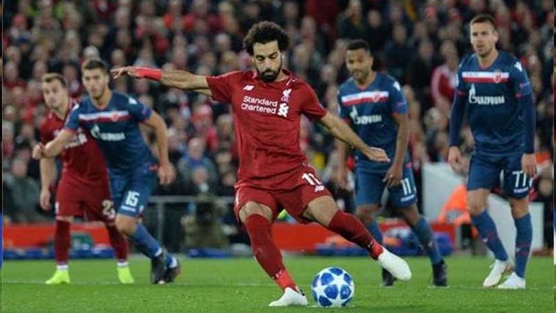 «صلاح» يُسجل هدفه