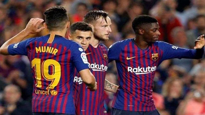 برشلونة يفوز على