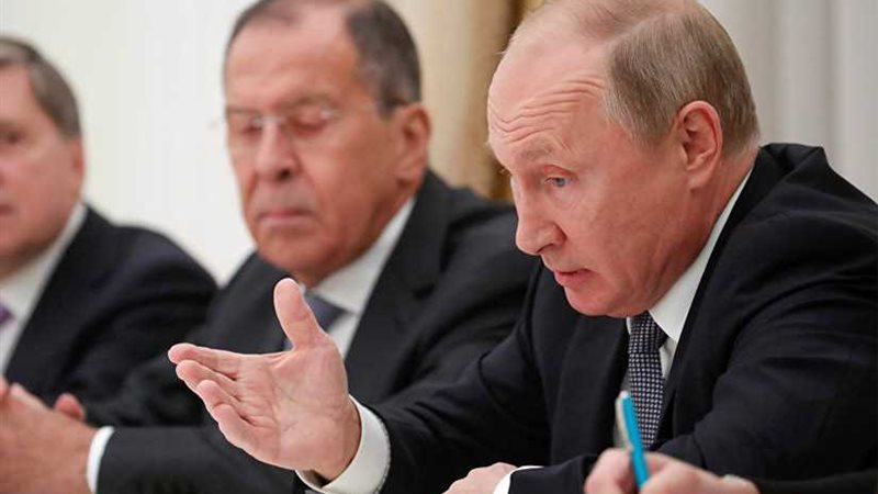 رسالة من بوتين للولايات