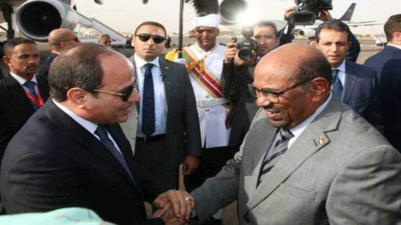 لحظة وصول الرئيس