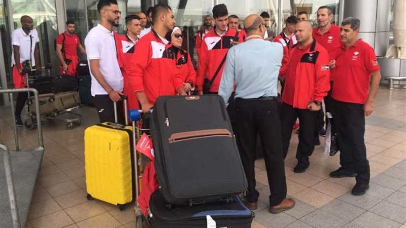 وصول منتخبي الأردن