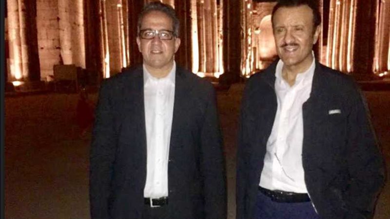 وزير الآثار يستقبل