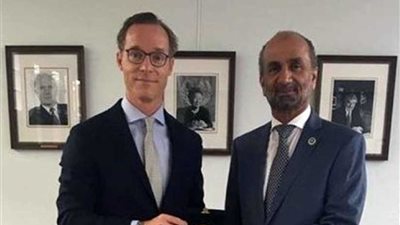 الجروان يلتقي مستشار المفوضية السامي للأمم المتحدة لشؤون اللاجئين