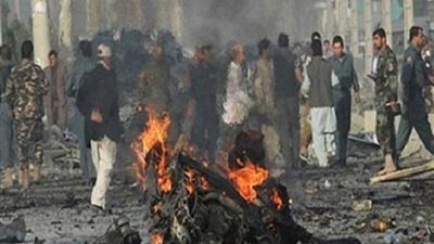مصرع وإصابة 17 شخصا بانفجار سيارة مفخخة في ورداك الأفغانية