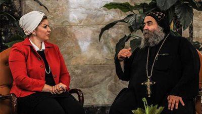 نوعية المرأة بالوفد تزور دير العذراء بدرنكة