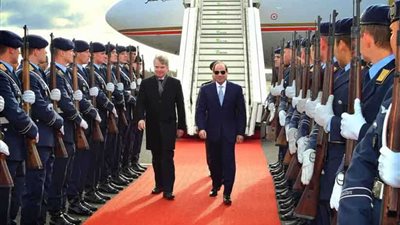 الرئيس السيسي يصل إلى برلين للمشاركة في قمة الشراكة الأفريقية تلبية لدعوة ميركل