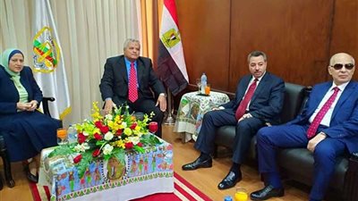 رئيسة النيابة الإدارية تفتتح المبنى الجديد بنادي المستشارين بالمنيل