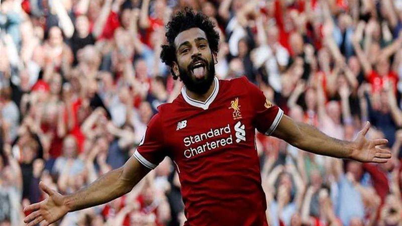 محمد صلاح يُسجل هدفًا