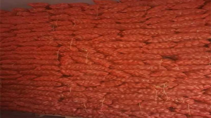 ضبط 470 طن بطاطس