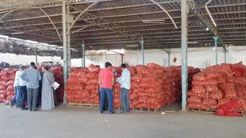 ضبط 100 طن بطاطس