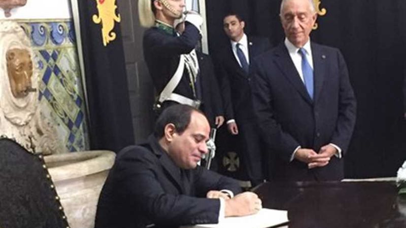 السيسي يبحث ببرلين