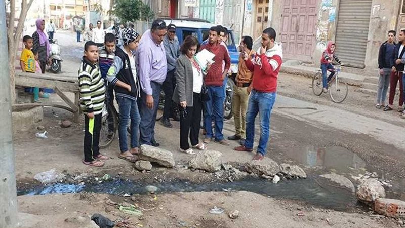 نائبة المحافظين بدمياط