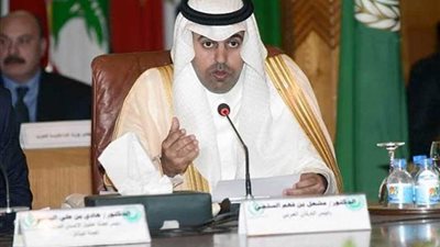 رئيس البرلمان العربي يدين الهجوم الإرهابي على مركز للشرطة ببلدية الجفرة في ليبيا