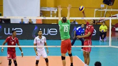 منتخب عمان يفوز على الجزائر 3-1 في البطولة العربية للكرة الطائرة