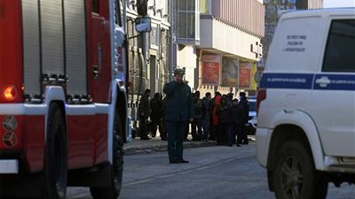 انفجار عند مدخل مبنى الأمن الفيدرالي في مدينة أرخانجلسك غربي روسيا