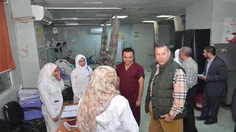 محافظ بني سويف يفاجئ