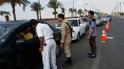 ضبط 2812 مخالفة في حملة مرورية بالإسكندرية