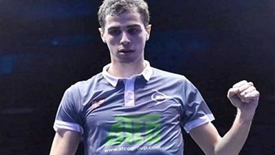 علي فرج يتأهل لنهائي بطولة 