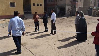 رئيس مركز أبو قرقاص بالمنيا يتفقد مبنى وحدة الحماية المدنية