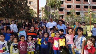 مكتبة دمنهور تستقبل 52 طفلا لكاتدرائية السيدة العذراء