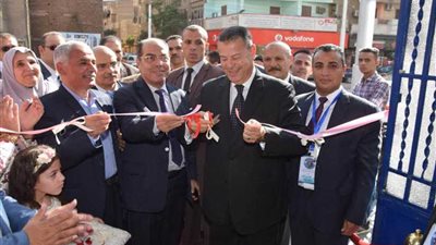 محافظ بني سويف يفتتح مبنى المديرية المالية المطور