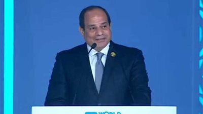 الرئيس السيسي لشباب العالم: سنطالب العالم بالاعتراف بعنف داعش وكل التنظيمات الإرهابية