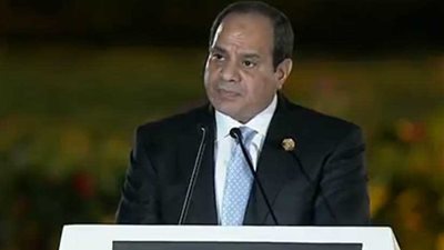 السيسي يفتتح النصب التذكاري 