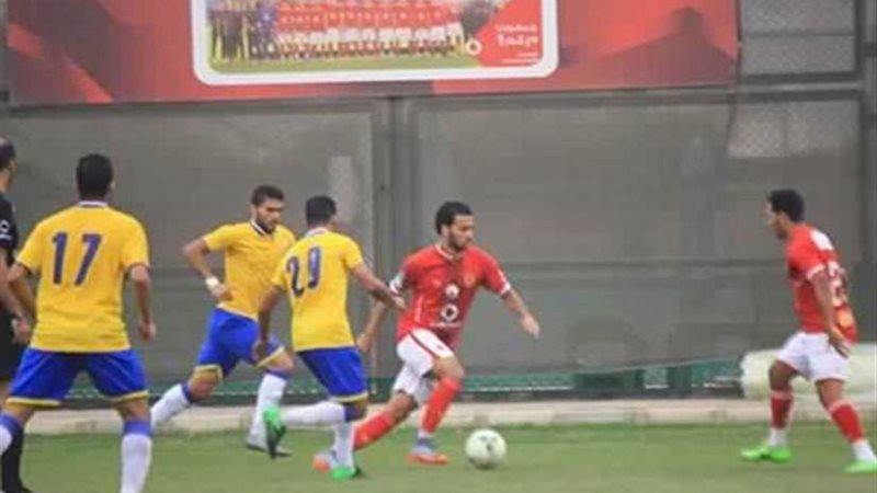 فوز الاهلى والمقاولون