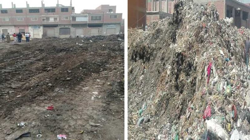 الجيزة تحول 7 مقالب