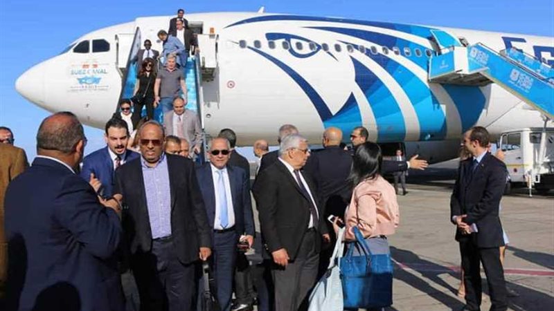 مطار شرم الشيخ يستقبل