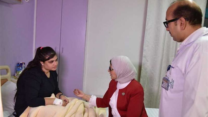 خلال زيارة وزيرة