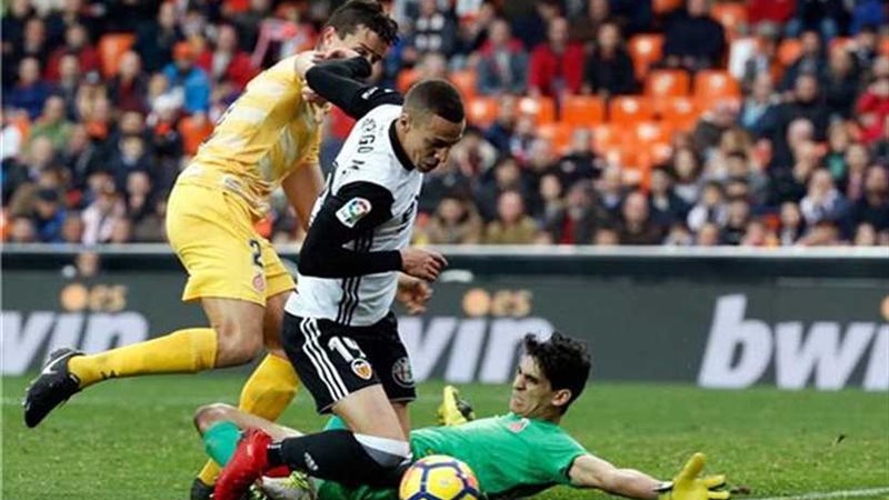 جيرونا يفوز على فالنسيا