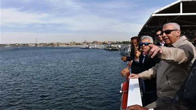 محافظ أسوان : إجراءات لمنع تكرار شحوط البواخر السياحية