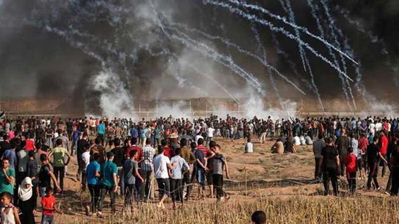 إصابة عدد من الفلسطينيين