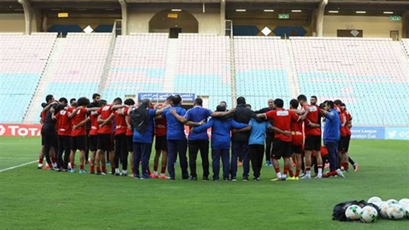 الأهلي يخوض مرانه