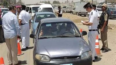 ضبط 6040 مخالفة مرورية بالإسماعيلية