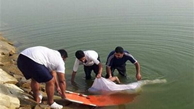 انتشال جثة مسن غرق في 