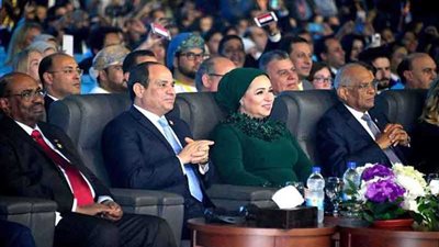 انتصار السيسي: أشكر جميع القائمين على منتدى شباب العالم.. وسعدت كثيرًا بالمشاركة