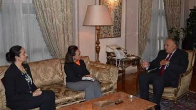 شكرى يستقبل وفد مجموعة الصداقة البرلمانية المصرية البريطانية بمجلس النواب