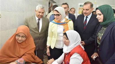 وزيرة الصحة في جولة بـ 3 محافظات لتفقد الخدمة الصحية وخدمات نقل الدم