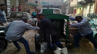 حملات مفاجئة على الإشغالات بأحياء القاهرة