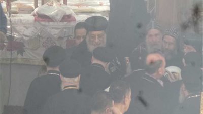 البابا تواضروس يترأس قداس الأربعين للأنبا بيشوى