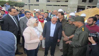 وزيرة الصحة: معدل إنجاز الأعمال بمستشفى بورفؤاد غير مسبوق