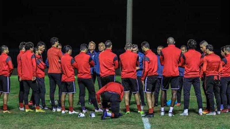 الأهلي يخوض مرانه