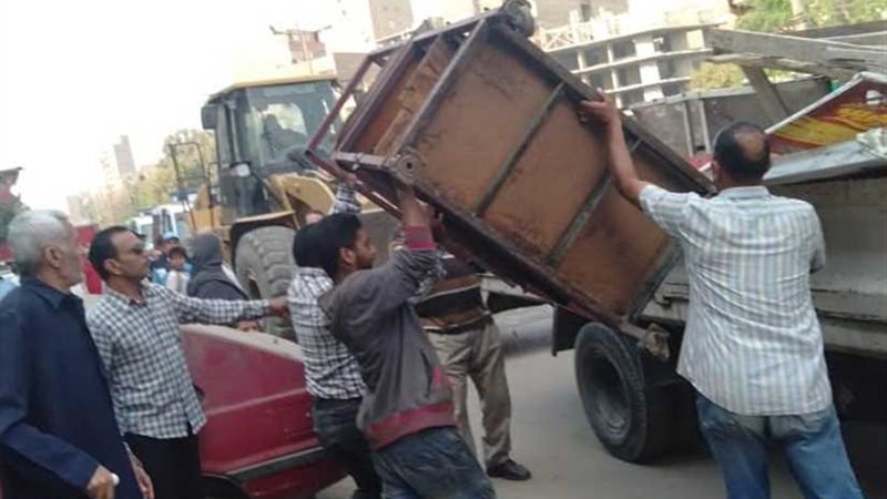 القاهرة تطهر أحياءها