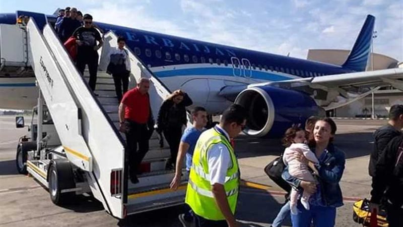 مطار شرم الشيخ يستقبل