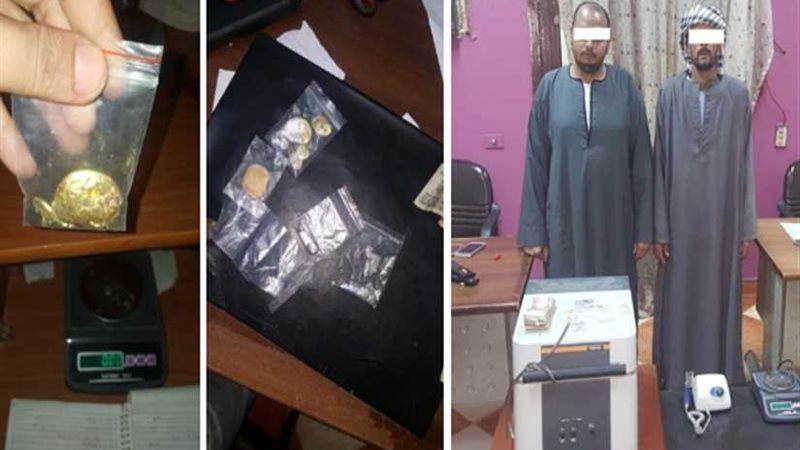 أمن أسوان يضبط متهمين