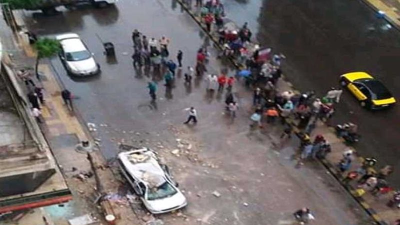 بالصور.. سقوط أجزاء