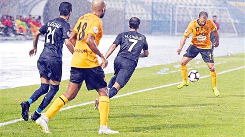 إيقاف مباراة القادسية