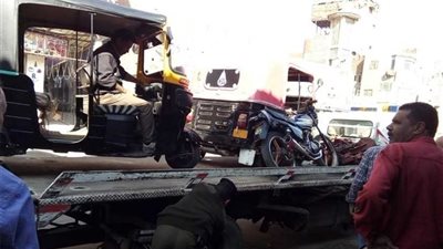 76 ألف جنيه غرامات ومخالفات حملة مرورية بالغربية